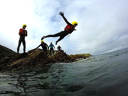 Coasteering Courses Training Newquay Cornwall